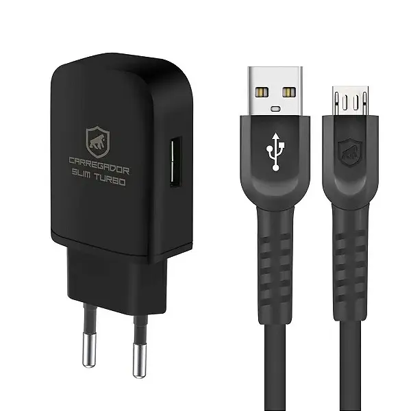 CARREGADOR COM CABO MICRO USB PARA CE