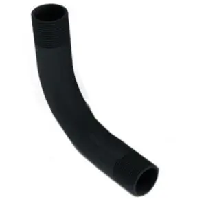 CURVA DE PVC PRETO PARA ELETRODUTO 2" ROSCAVEL