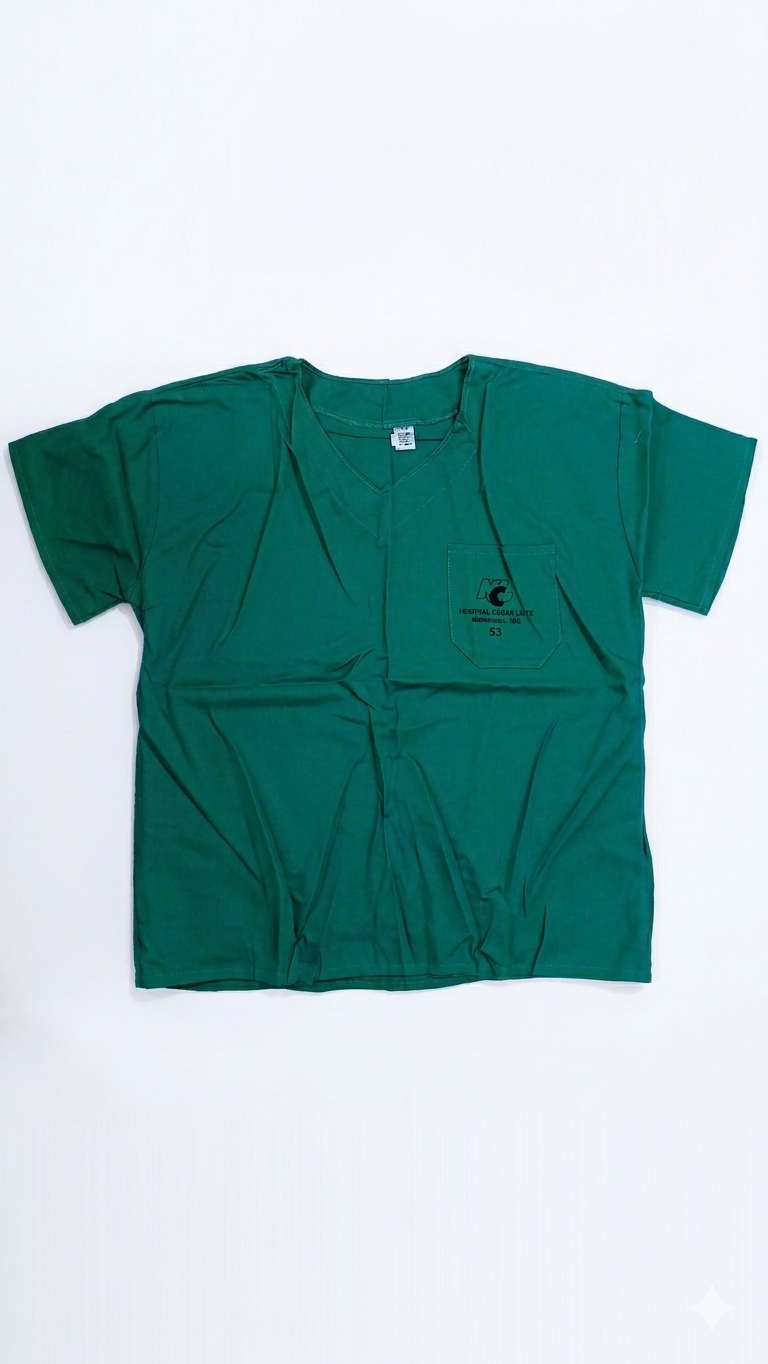 BLUSA TECIDO PRIVATIVO VERDE BANDEIRA