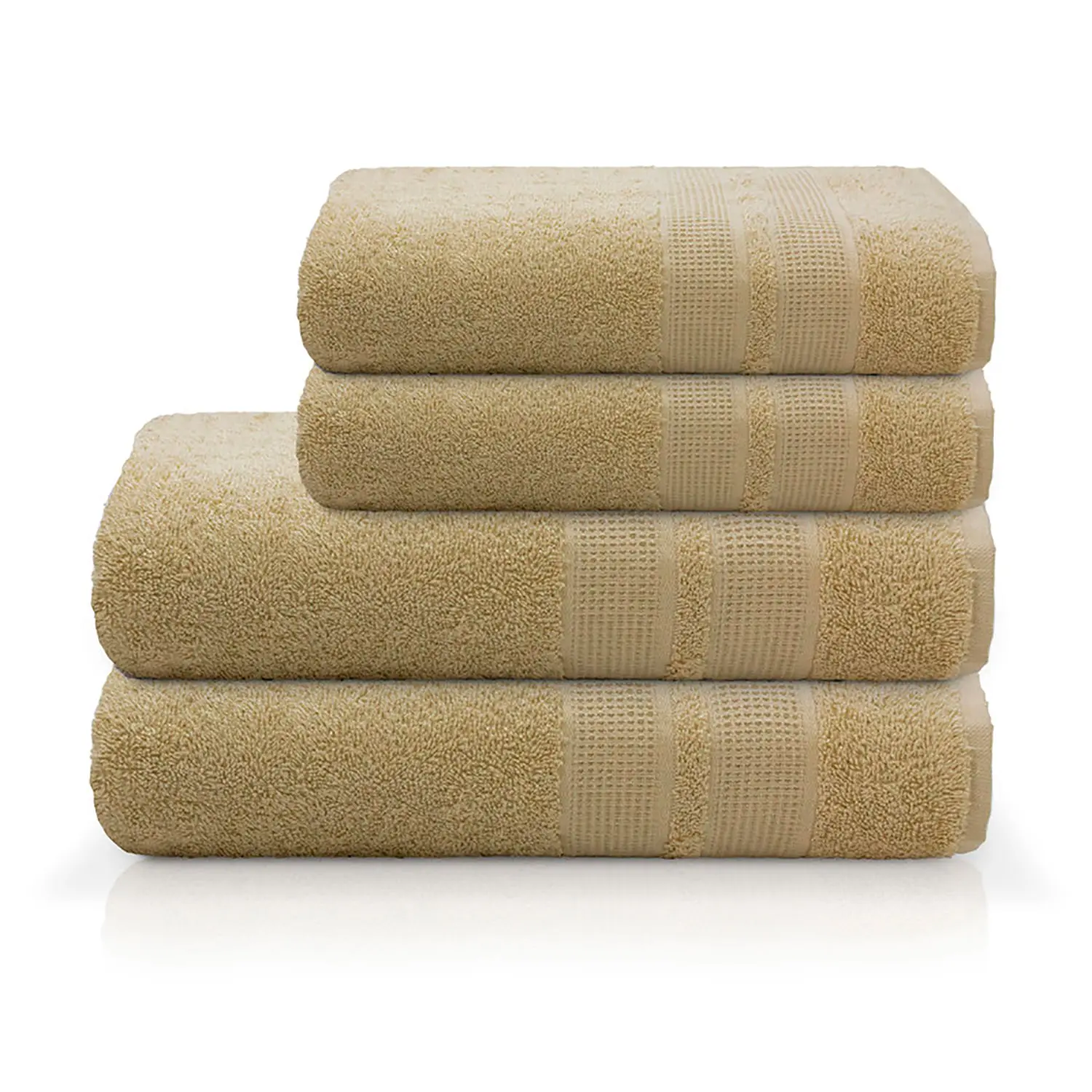 TOALHA DE BANHO BEGE 140X70