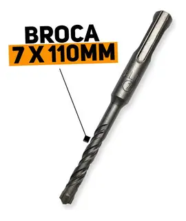 BROCA DE AÇO ENCAIXE RAPIDO 05 X 110MM