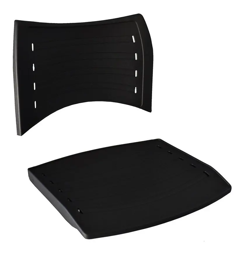 ENCOSTO PARA CADEIRA DE PLASTICO ISO PRETO