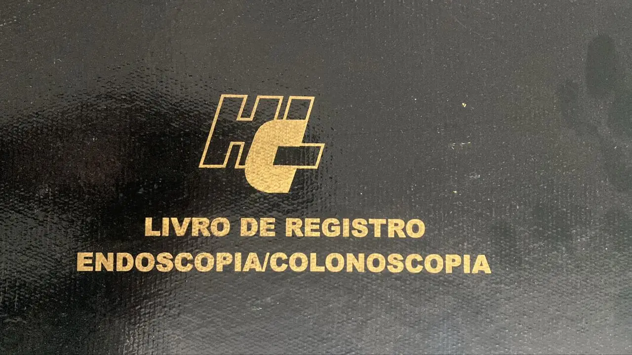LIVRO DE REGISTRO PROCED. ENDOSCOPIA/COLONOSCOPIA