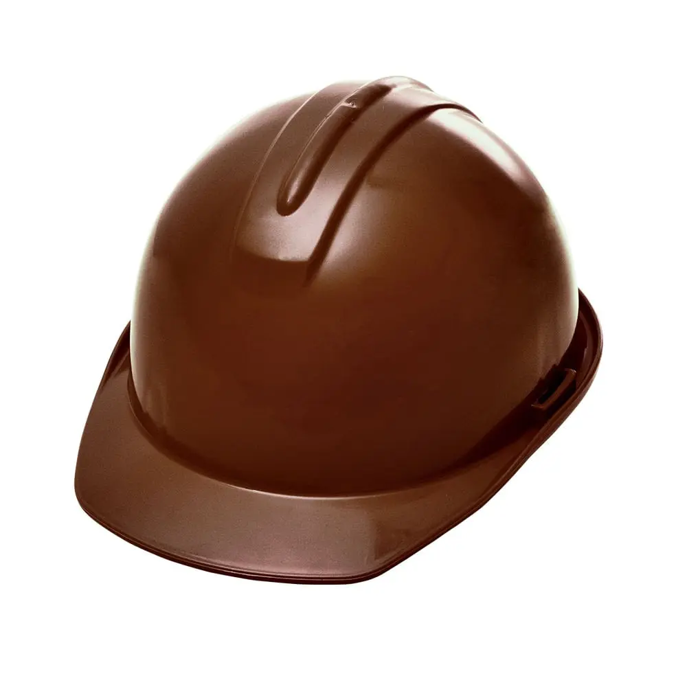 CAPACETE SEGURANÇA MARROM