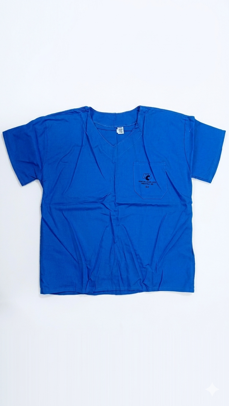 BLUSA TECIDO PRIVATIVO AZUL CELESTE G