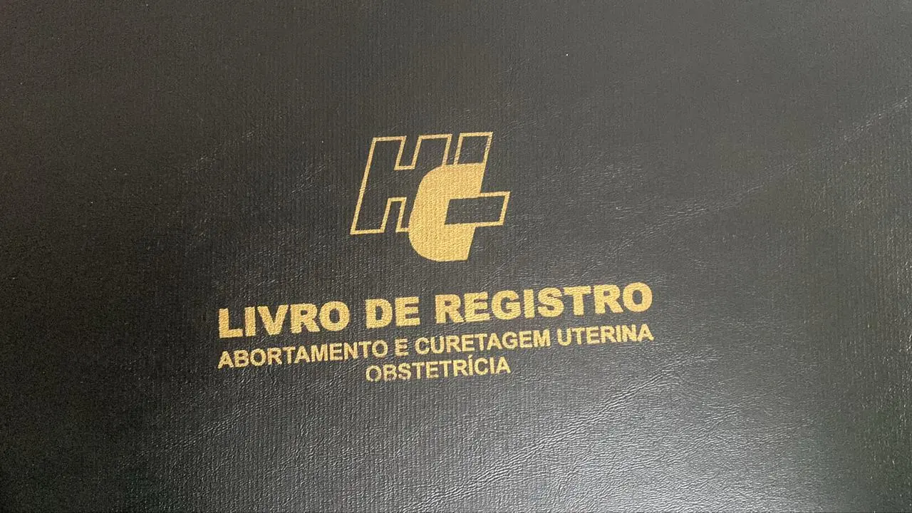 LIVRO DE REGISTRO ABORTO/CURETRAGEM