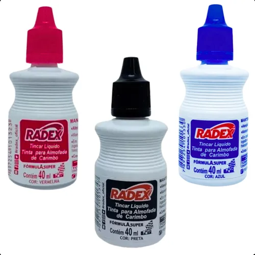 TINTA P/ ALMOFADA DE CARIMBO 40/42ML
