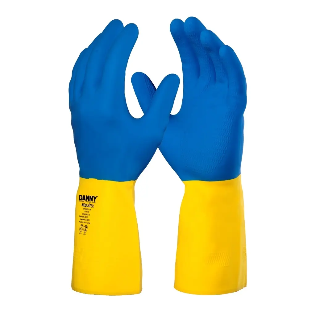 LUVA DE LATEX NATURAL E NEOPRENE G AZ