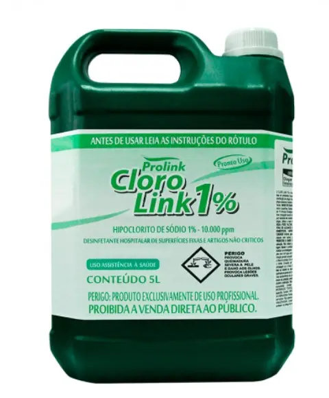 CLORO/ HIPOCLORITO DE SODIO 1 LT