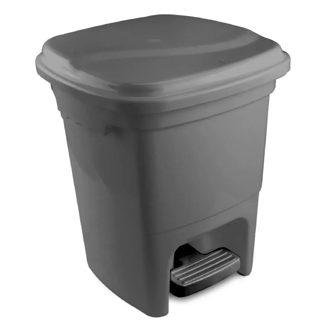 LIXEIRA COM TAMPA/PEDAL (PLASTICA) -