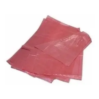 SACO PLASTICO LIXO VERMELHO INFECTANT