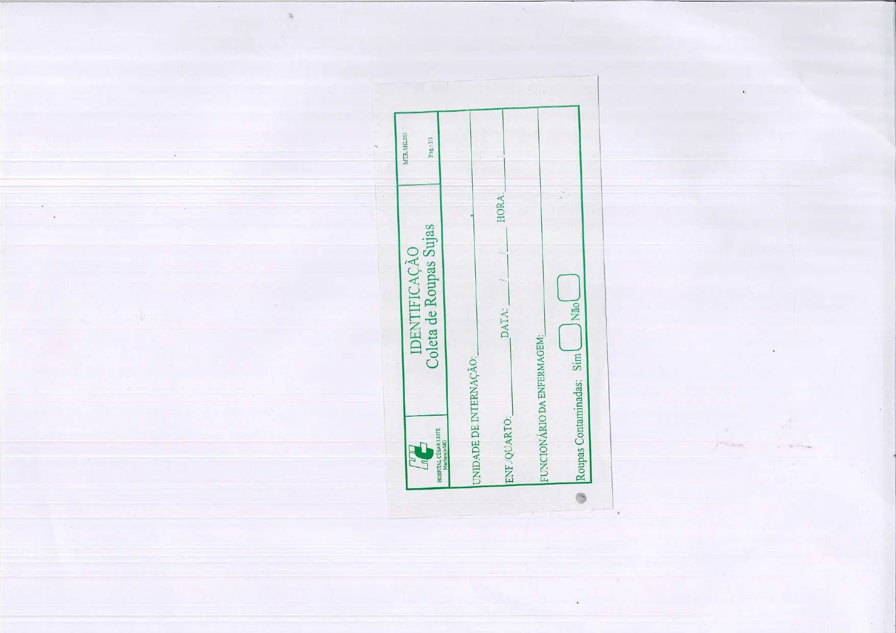 ETIQUETA ADESIVA 13X06CM IDENT. COL.