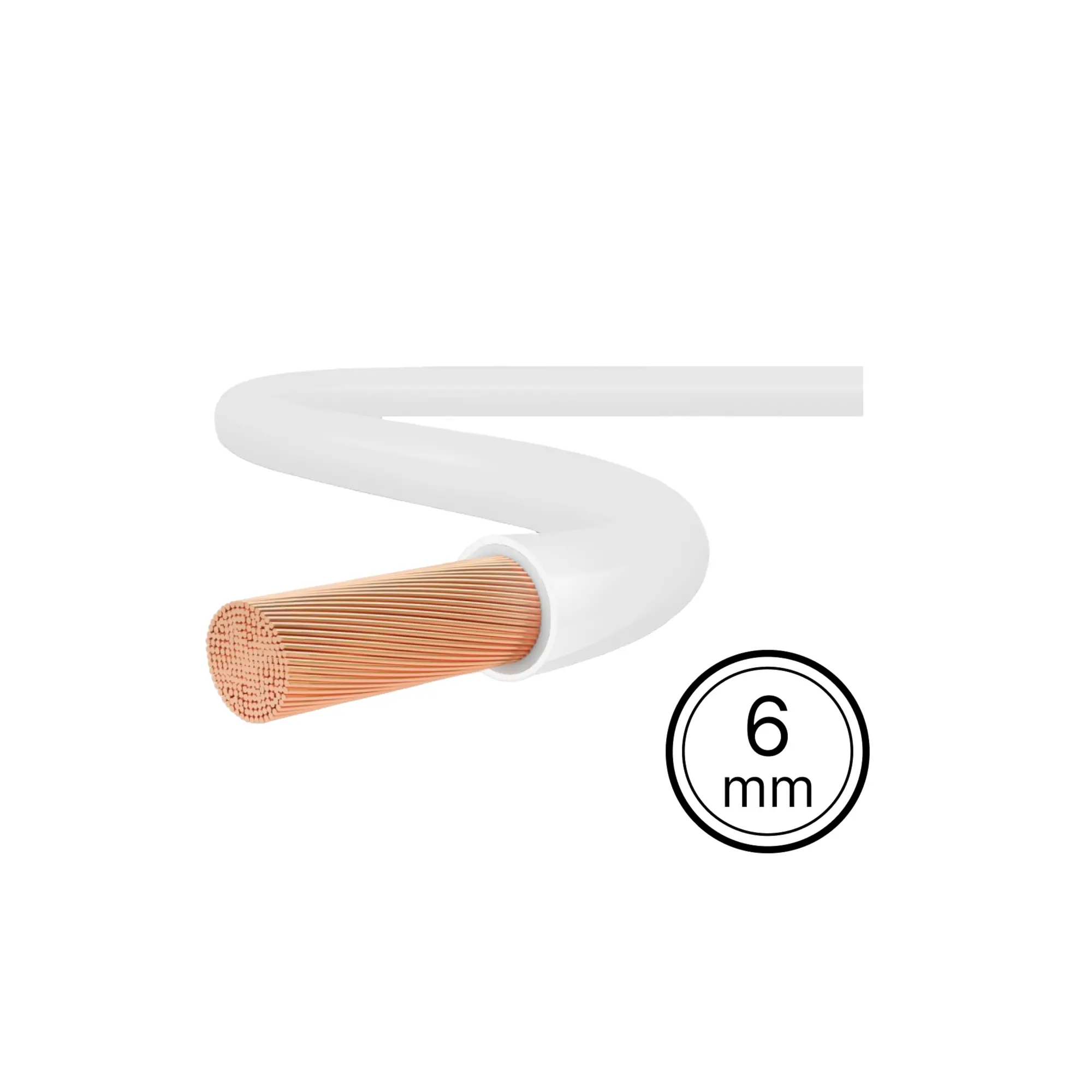 CABO FLEXIVEL 1 X 6,0 MM