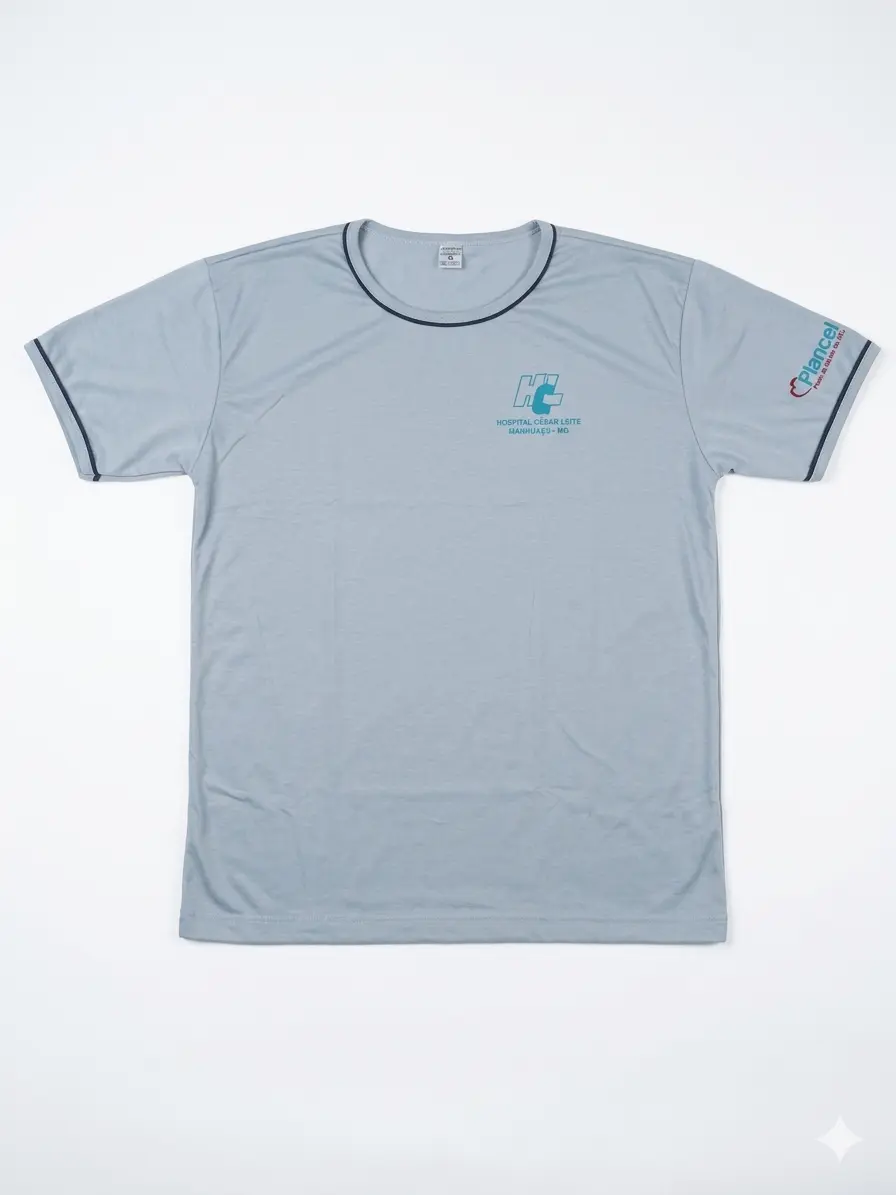 BLUSA MALHA PV ANTI-PILING CINZA PP -