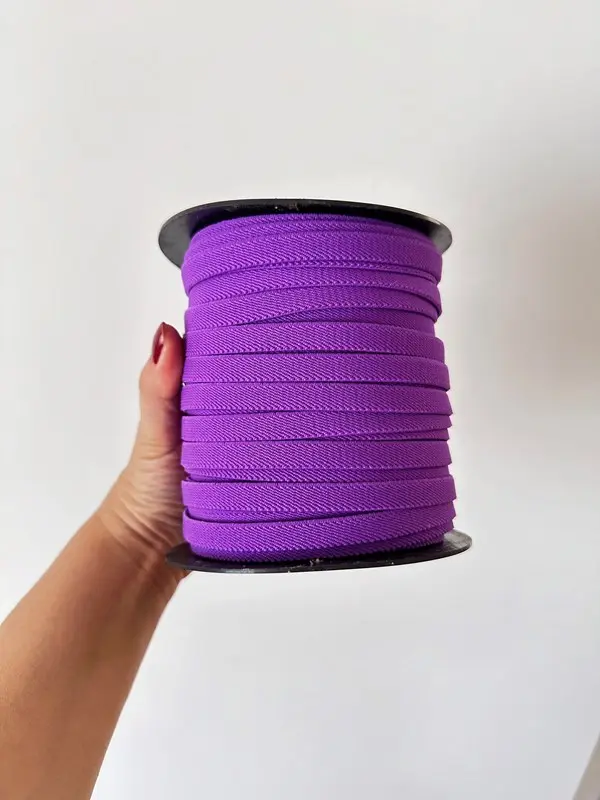 ELASTICO COR BRANCA ROLIÇO 1,0MM 59%P