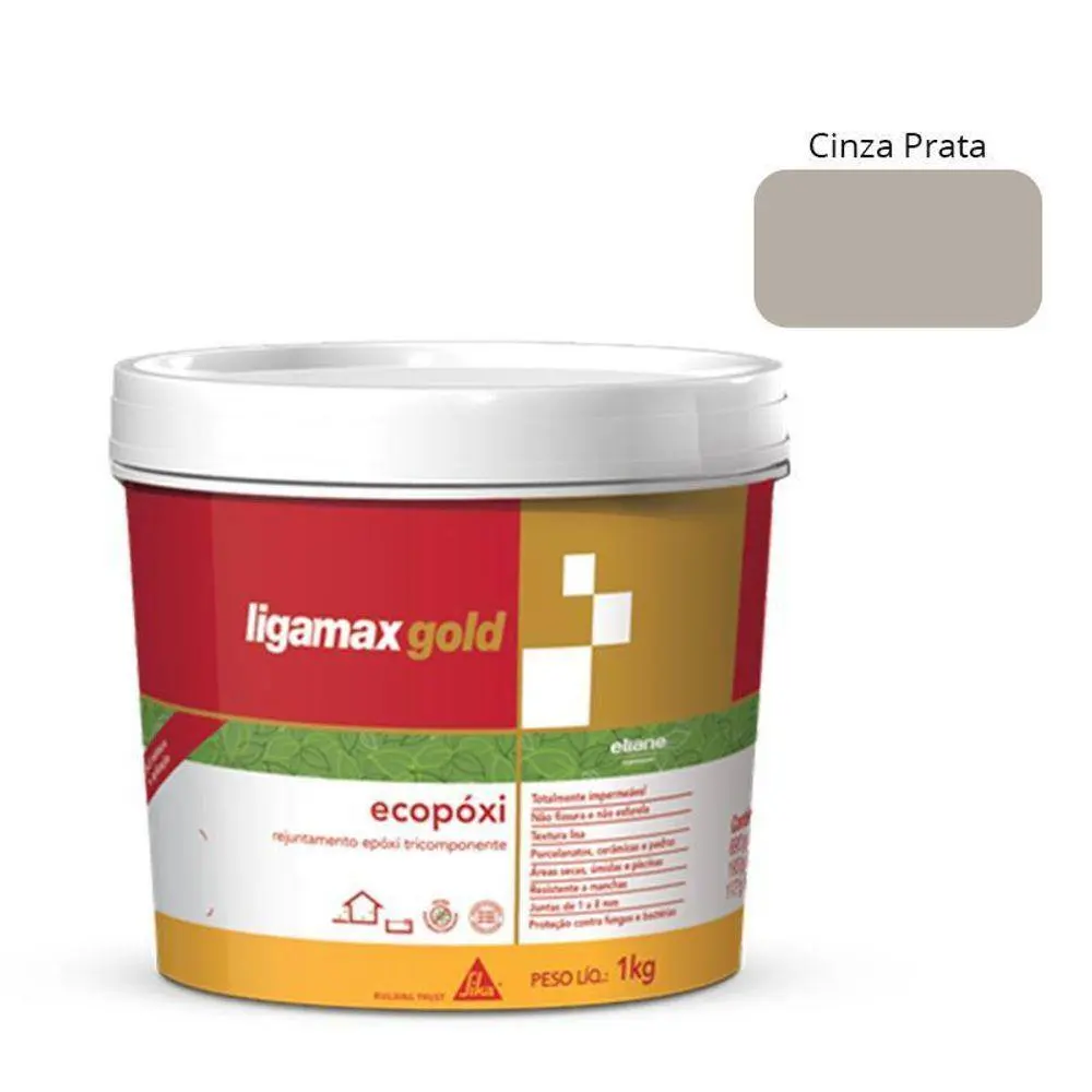 REJUNTE CINZA PLATINA 1KG EPOXI