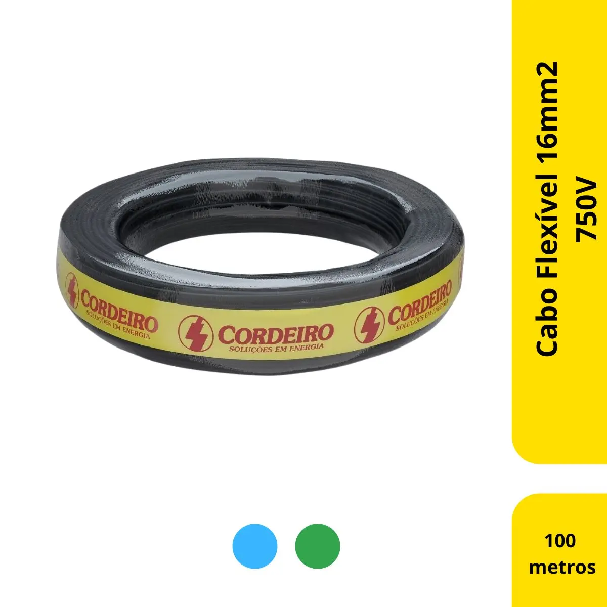CABO FLEXIVEL 750V 016,00MM