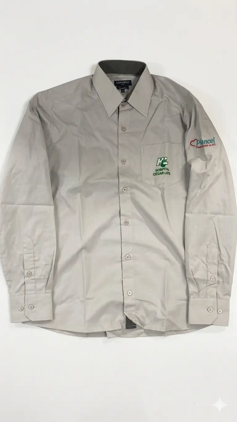 CAMISA TECIDO M.LONGA MASC. Nº 5/6/GG - HCL