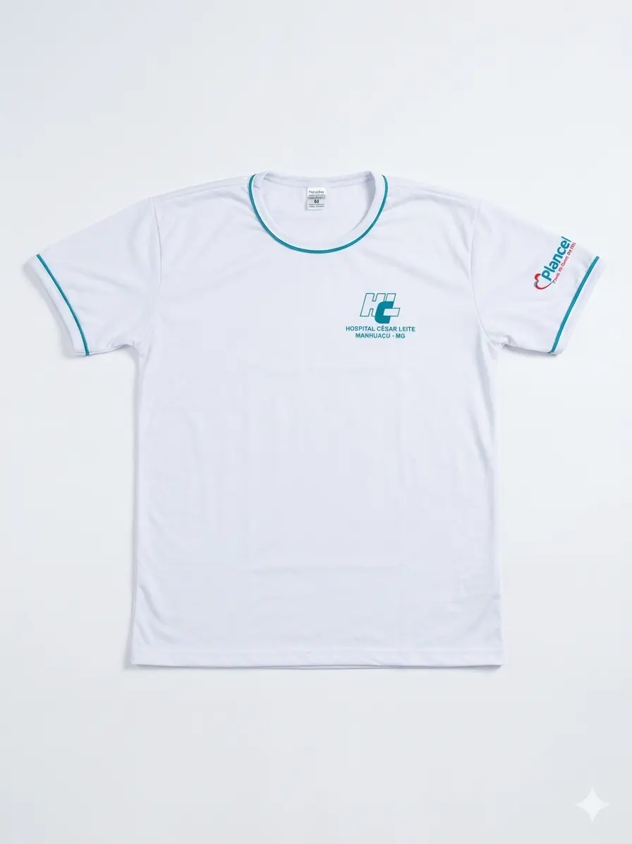BLUSA MALHA PV ANTI-PILING BRANCA GG - UNISSEX